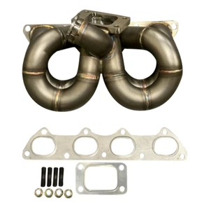 B Series Ram Horn AC T3 Turbo Manifold GSR Si B16 B18 B20 For Civic EG EK DC2 US - Picture 1 of 9