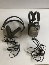 LOT OF 2 HEADSETS -EXPLOYER BY TELEX Tested-Both Work!