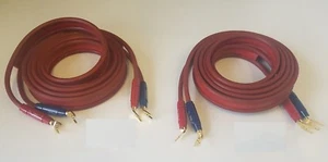 VAN DEN HUL THE MAGNUM MKII HYBRID 2,5 MT COPPIA CAVI TERMINATI A FORCELLE - Imagen 1 de 4