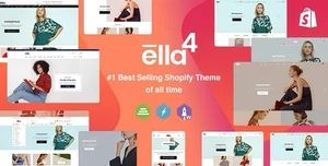 Shopify Theme Ella | ECommerce Pro Multipurpose, Pour Site Web et SEO - Imagen 1 de 4