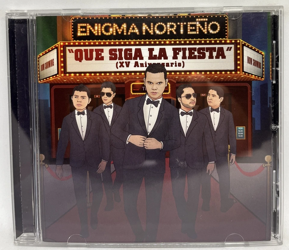 Enigma Norteno Que Siga La Fiesta (CD) Fonovisa 2019 Foto 1 de 4