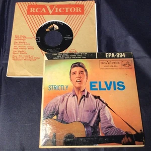 45 EP "STRICTLY ELVIS"- ELVIS PRESLEY - EPA- 994 - 1957 - INDIANAPOLIS PRESSING - Imagen 1 de 7