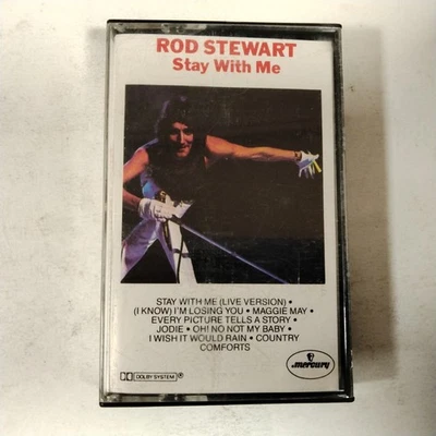 Rod Stewart Stay With Me Cassette Tape - Imagem 1 de 2