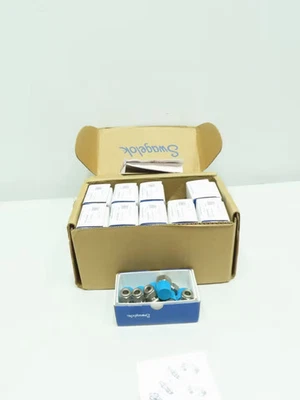 Box Of 100 Swagelok SS-600-2-8 Stainless Pipe Elbow 3/8in Tube X 1/2in Npt - Image 1 of 4