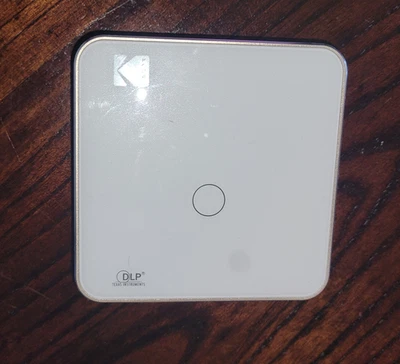 KODAK Luma 75 Smart Mini Projector, White, Tri-pod and cables - Image 1 of 4