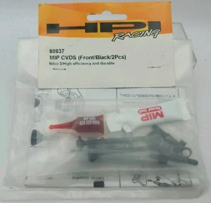 HPI 80837 MIP CVD Front Black Nitro RS4 3 RC Parts Axle Shafts High Efficiency  - Picture 1 of 1