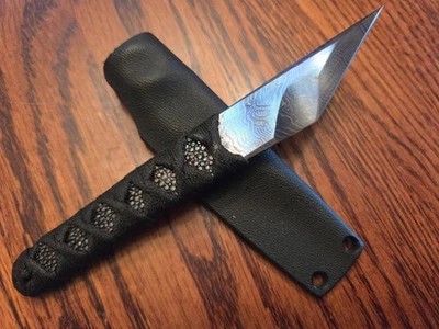 Warren Thomas Cuchillos Personalizados Cuchillo Titanio Estilo Kiridashi NUEVO Foto 1 de 4