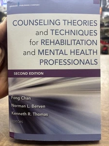 Counseling Theories & Techniques for Rehabilitation & MentalHealth Professionals - Picture 1 of 7