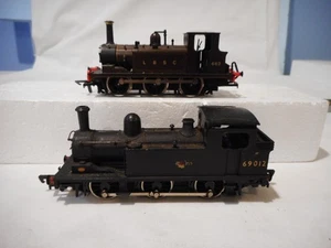 DC #9 OO Scale Lot of Two Assorted Steam Locomotives from Various Manufacturers - Picture 1 of 6