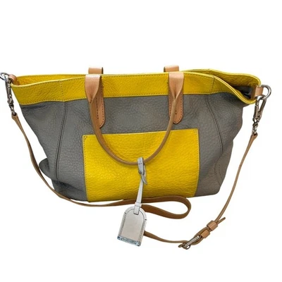 Cole Haan Crosby Colorblock Pebble Shoulder Bag Leather Crossbody Tote  - Image 1 of 4