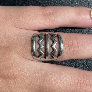 Vintage Navajo Sterling Silber Ring Gr. 6 - Bild 1 von 3
