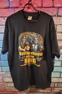 Pittsburgh Steelers Brotherhood Of The Ring Mens XL T Shirt Big Ben & The Bus - Picture 1 of 3