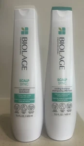 Matrix Biolage Cooling Mint Scalp Sync Shampoo & Conditioner Set 13.5 fl oz - Picture 1 of 1
