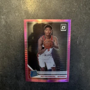 2019-20 Donruss Optic #188 Rui Hachimura Hyper Pink Print Line - Bild 1 von 2