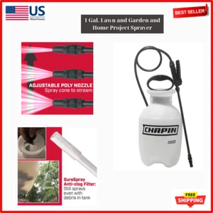 Chapin Lawn and Garden Sprayer 1 Gallon Home Project Pest Control Fertilizers - Picture 1 of 18