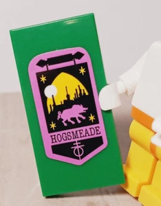 LEGO Harry Potter Sign City PUB Hogsmeade Town Sign Sticker Wizardly School - Picture 1 of 1