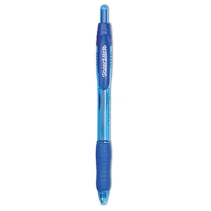 Paper Mate Profile Ballpoint Retractable Pen Blue Ink Bold Dozen 89466 - Picture 1 of 7