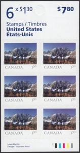 KOOTENAY NP = FAR AND WIDE = BOOKLET OF 6 STAMPS x$1.30 = MNH Canada 2020 #3226a - Bild 1 von 2