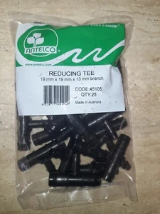 Reducing Tee 19mm x 19mm x 13mm branch (pack of 25) - Picture 1 of 2