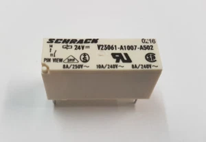 Schrack V23061A1007A502 Print-Leistungsrelais 8A 250VAC 24VDC 220mW 1 Schließer - Bild 1 von 5
