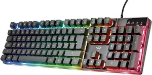 Trust GXT 835 Azor Gaming Tastatur USB QWERTY Spanisch Schwarz - Bild 1 von 2