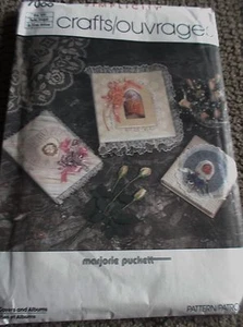 PATRÓN DE COSTURA ARTESANAL S7066 MARCOS CUBIERTAS DE LIBROS ÁLBUMES SIN CORTAR - Imagen 1 de 2