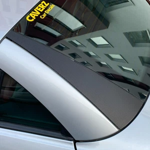 PVC-CARBON Design Pillar tailored for Mercedes SLK R171 Protection Trim Vinyl - Afbeelding 1 van 4