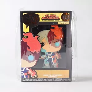 Funko My Hero Academia POP! Pins Shoto Todoroki Large Enamel Pin - Picture 1 of 2