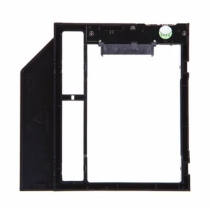 9,5mm 2,5" SATA 2nd HDD SSD Festplatte Caddy für Laptop CD/DVD-ROM Optical Bay - Bild 1 von 6