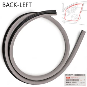 Fits Isuzu D-Max Dmax 2003 08 10 Rear Lh Opening Door Rubber Weatherstrip Seal - Picture 1 of 9