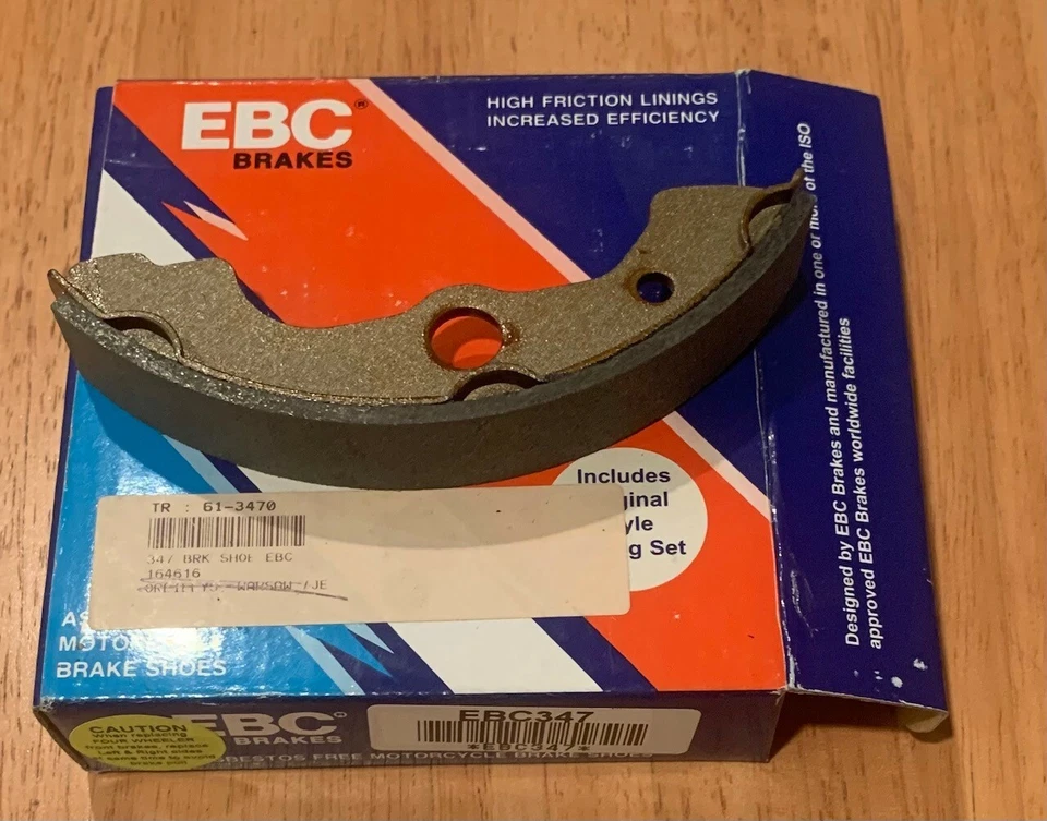 Zapatas de freno Honda Foreman, Fourtrax, Rancher, Rincon EBC 347 Foto 1 de 1