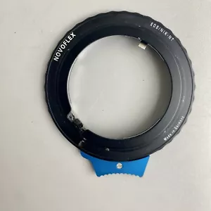 Novoflex EOS/NIK NT Lens Locking Canon EOS To Nikon G Lens Mount Adapter - Picture 1 of 6