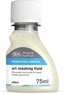 Winsor & Newton 2621759 Aquarell Maskiergummi Flüssig, Abziehbares Rubbelkrepp F - Bild 1 von 12