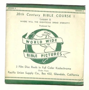 SEALED vintage View Master WHERE WILL THE RIGHTEOUS SPEND ETERNITY? 3 reel set ! - Picture 1 of 2