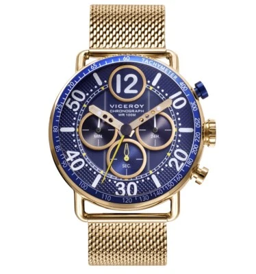 VICEROY 46817-34 COLECCIÓN  MAGNUM DE HOMBRE CON CRONÓGRAFO Y MALLA MILANESA - Imagen 1 de 3