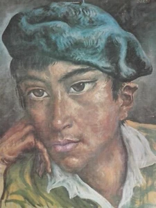 Antonio Berni - Serigrafía sobre tela - Joven - Picture 1 of 2