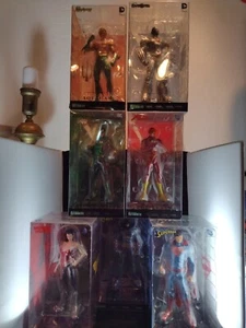 Kotobukiya ArtFX+ Justice League Complete Set of 7 Statues  Batman Superman WW - Picture 1 of 12
