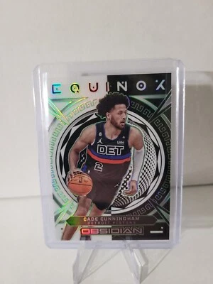 2022-23 OBSIDIAN CADE CUNNINGHAM EQUINOX 08/25 DETROIT PISTONS - Image 1 of 3