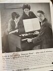Lowrey Organ, Full Page Vintage Large Format Print Ad