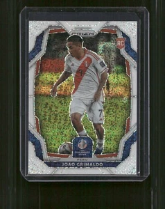2024 Panini Copa America Prizm #88 Joao Grimaldo White Sparkle Rookie RC - Picture 1 of 2