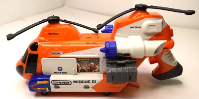 MATCHBOX RESCUE GUARD 2008 RARE ITEM SQUEEZE HAND HELD LEVER TO SPIN PROPS - Image 1 of 4