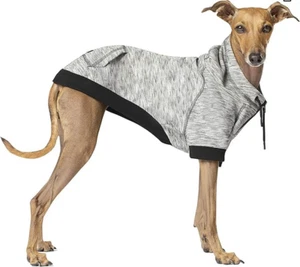 CANADA POOCH LTD HERO GREY HOODIE SIZE MEDIUM 16” CLIP BACK HOOD SWEATSHIRT TYPE - Imagen 1 de 6
