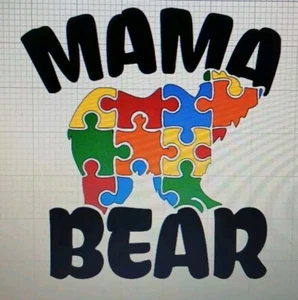 Mama Bear Autism Decal - Picture 1 of 1