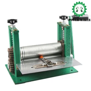 Máquina de dibujo de cuero operada a mano Máquina de cilindro de pegamento pelador de cuero - Imagen 1 de 5