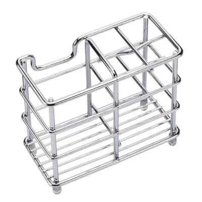 Stainless Steel Bathroom Toothbrush Holder Toothpaste Holder - Image 1 of 4