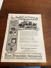 Tycos Temperature Instruments Ad—Chromium Plating—Taylor Instrument Company-1929