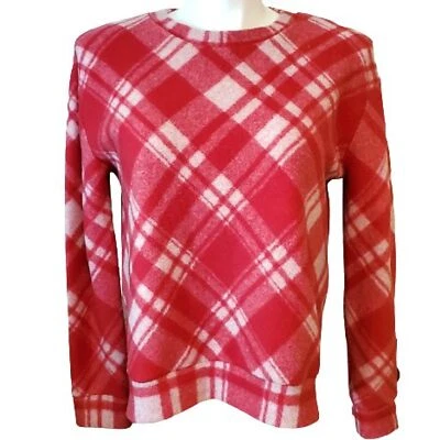 Suéter Suéter Michael Stars Remi Rojo Entrecruzado a Cuadros Talla Pequeña Foto 1 de 4
