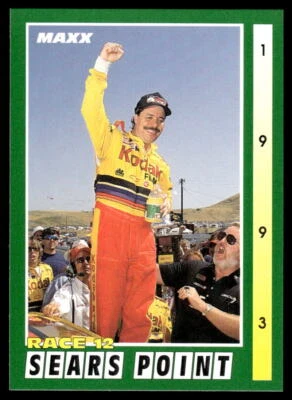 Ernie Irvan 1993 Maxx Race Cards # 276 Base - Image 1 of 2