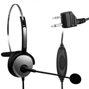 Two Way Radio Headsets w/Boom Mic For MIDLAND GMRS FRS GXT LXT GXT1000VP4 - Zdjęcie 1 z 9