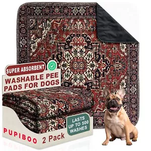 Washable Pee Pads for Dogs - Super Absorbent Reusable Puppy Training Pads - 1... - Picture 1 of 9